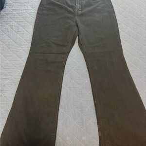 Old Navy Black High-Rise Flare Pants